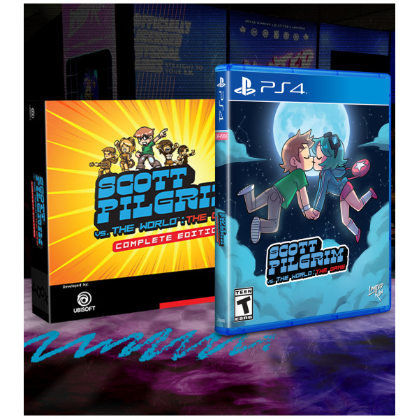 Scott Pilgrim Vs the World the Game Complete Retro Box